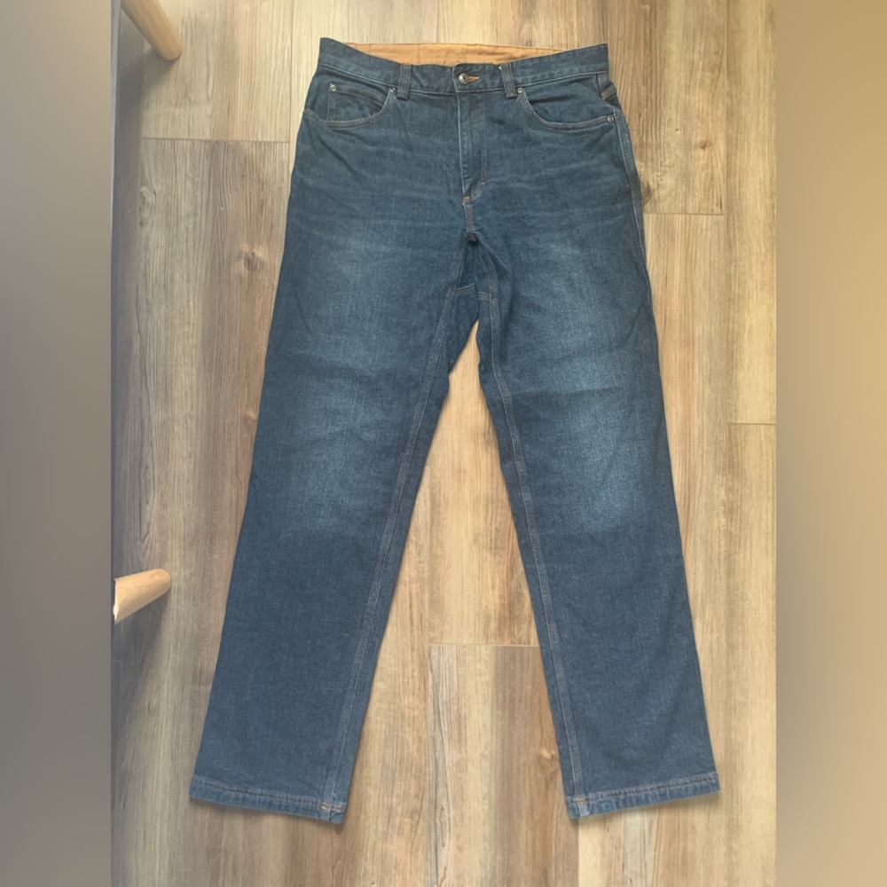 Duluth Trading Co Men's Relaxed Jeans - Dark Blue